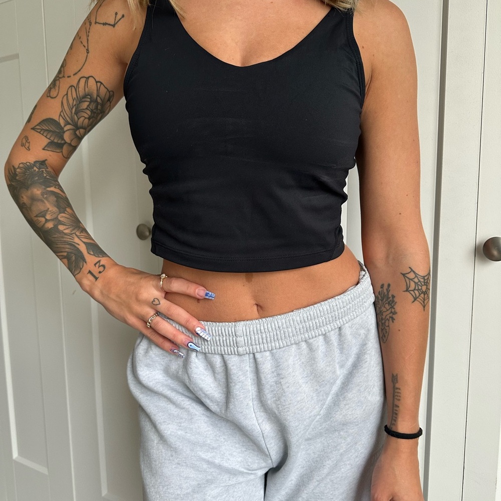 Black Crop Top